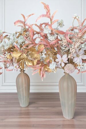 Boeket ‘Perfect Peach’ incl vaas