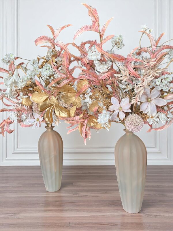 Boeket ‘Perfect Peach’ incl vaas
