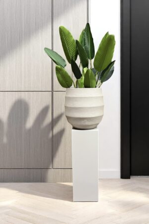 Beige pot (binnen& buiten)