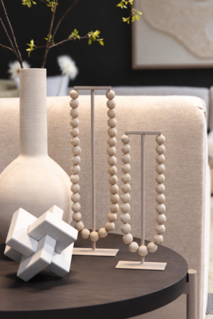 Travertine ketting Medium